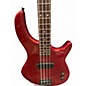 Used Dean EDGE 09 Metallic Red Electric Bass Guitar