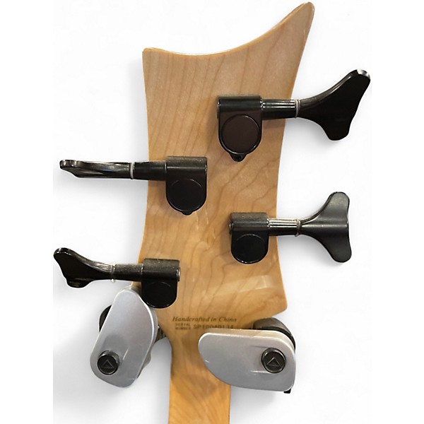 Used Dean EDGE 09 Metallic Red Electric Bass Guitar