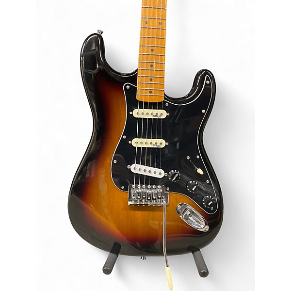 Used Stagg Stratocaster 2 Color Sunburst Solid Body Electric Guitar