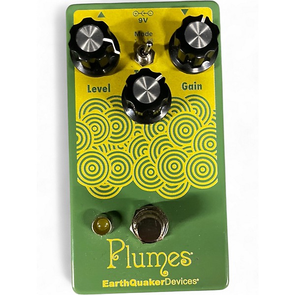 Used EarthQuaker Devices Plumes Small Signal Shredder Overdrive Effect Pedal