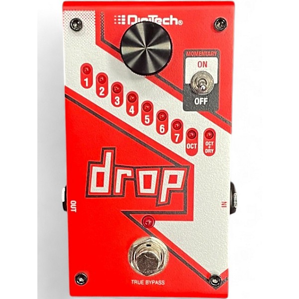 Used DigiTech The Drop Polyphonic Drop Tune Pitch-Shifter Effect Pedal