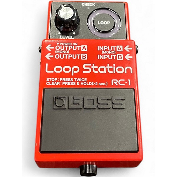 Used BOSS RC1 Loop Station Pedal