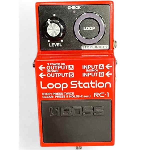 Used BOSS RC1 Loop Station Pedal