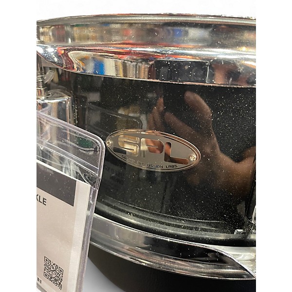 Used SPL 5X14 Birch Black Sparkle Drum