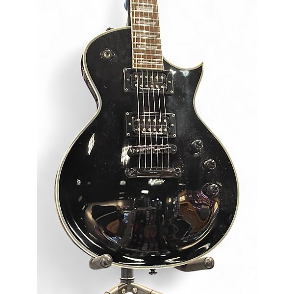 Used ESP LTD EC1000 Deluxe Black Solid Body Electric Guitar