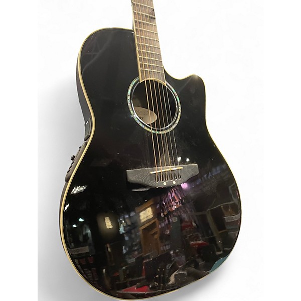 Used Ovation GC057M-5 Celebrity BLACK Acoustic Electric Guitar
