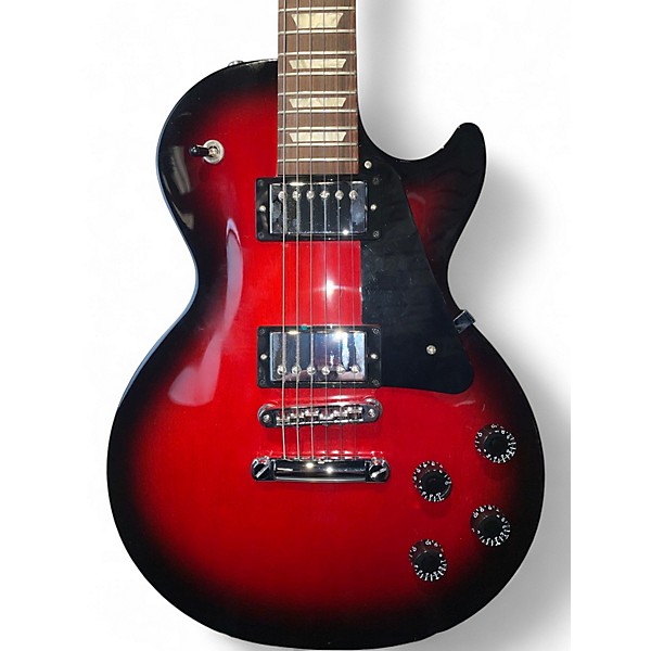 Used Gibson Les Paul Studio Crimson Red Burst Solid Body Electric Guitar