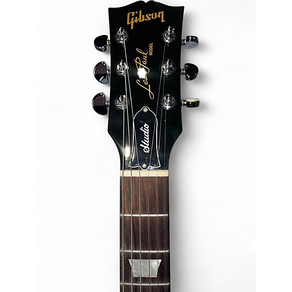 Used Gibson Les Paul Studio Crimson Red Burst Solid Body Electric Guitar