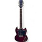 Used Gibson SG Cherry Solid Body Electric Guitar thumbnail