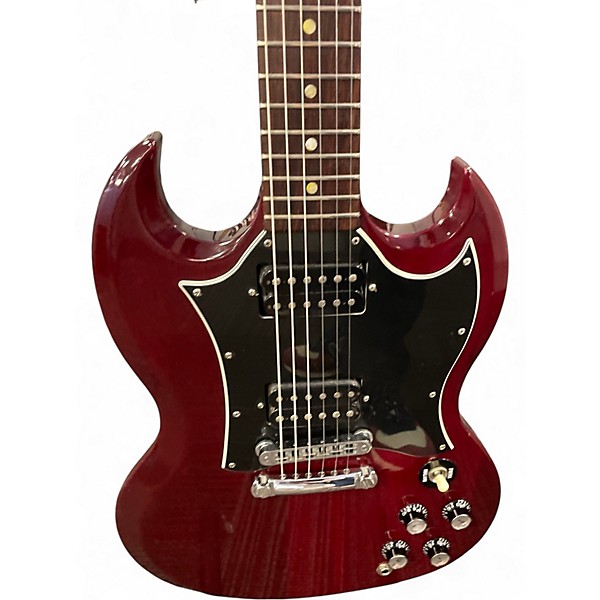Used Gibson SG Cherry Solid Body Electric Guitar
