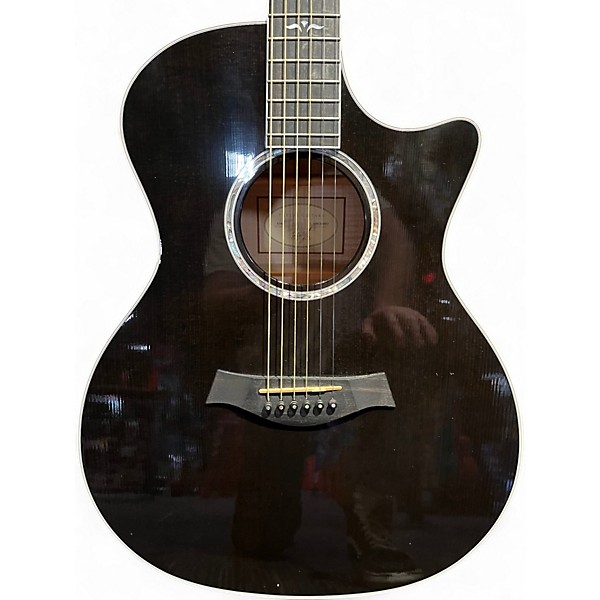 Used 2011 Taylor 614CE Black Acoustic Electric Guitar