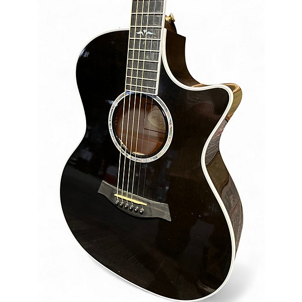 Used 2011 Taylor 614CE Black Acoustic Electric Guitar