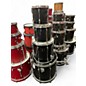 Used TAMA 4 Piece Rockstar Black Drum Kit thumbnail