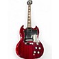 Used Epiphone SG Standard Wine Red Solid Body Electric Guitar thumbnail