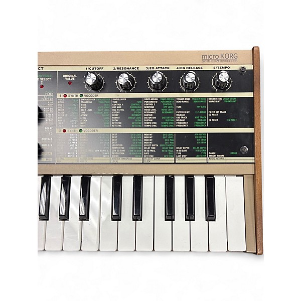 Used KORG Micro Korg 37 Key Synthesizer