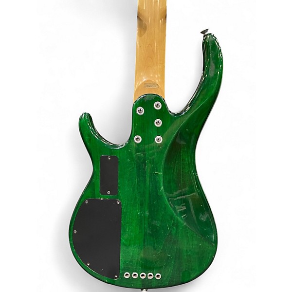 Used Peavey FURY Trans Green Electric Bass Guitar