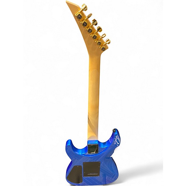 Used Jackson JS22 Dinky Metallic Blue Solid Body Electric Guitar