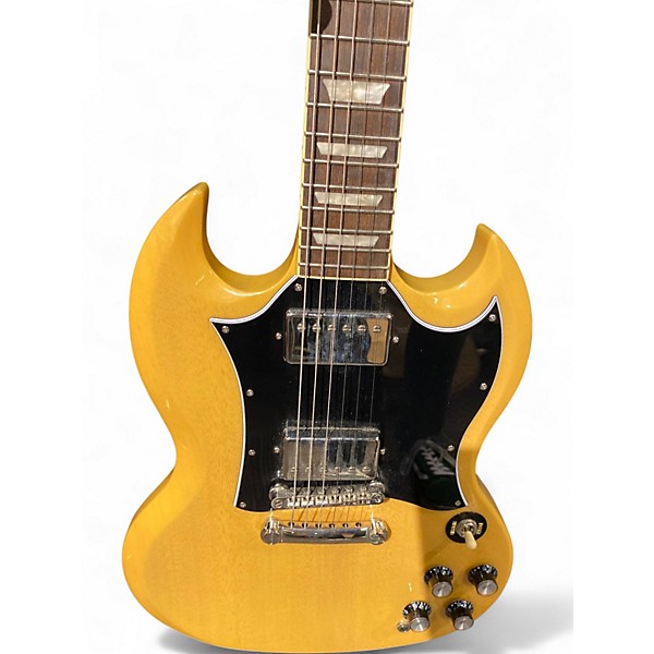 Used Epiphone SG Standard TV Yellow Solid Body Electric Guitar