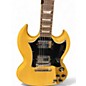 Used Epiphone SG Standard TV Yellow Solid Body Electric Guitar