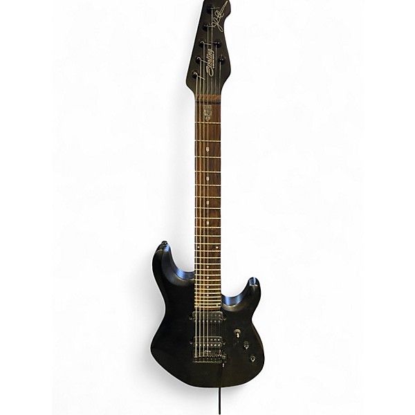 Used Sterling by Music Man JP70 John Petrucci Signature MATTE BLACK Solid Body Electric Guitar