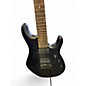 Used Sterling by Music Man JP70 John Petrucci Signature MATTE BLACK Solid Body Electric Guitar