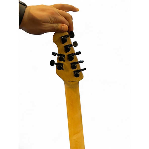 Used Sterling by Music Man JP70 John Petrucci Signature MATTE BLACK Solid Body Electric Guitar