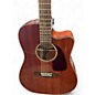 Used Fender CD60CE Dreadnought Mahogany Acoustic Electric Guitar