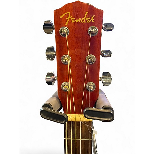 Used Fender CD60CE Dreadnought Mahogany Acoustic Electric Guitar