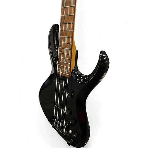 Used Alvarez Dana AE700 Black Electric Bass Guitar