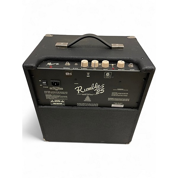 Used Fender Rumble 25 25W 1x8 Bass Combo Amp