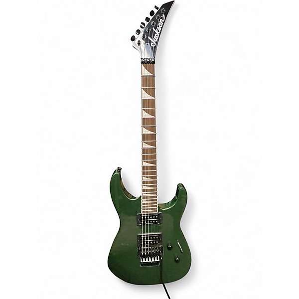 Used Jackson SLX Soloist MANALISHI GREEN Solid Body Electric Guitar