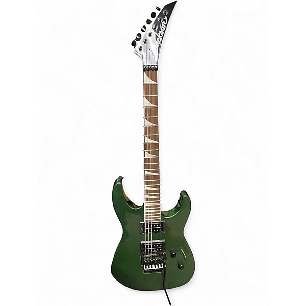 Used Jackson SLX Soloist MANALISHI GREEN Solid Body Electric Guitar