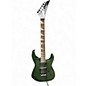 Used Jackson SLX Soloist MANALISHI GREEN Solid Body Electric Guitar
