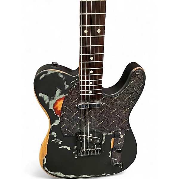 Used 2007 Fender joe strummer telecaster black relic Solid Body Electric Guitar