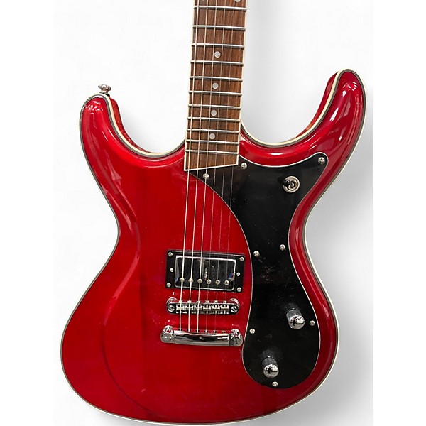 Used 2023 Eastwood Sidejack HB-1 Red Solid Body Electric Guitar