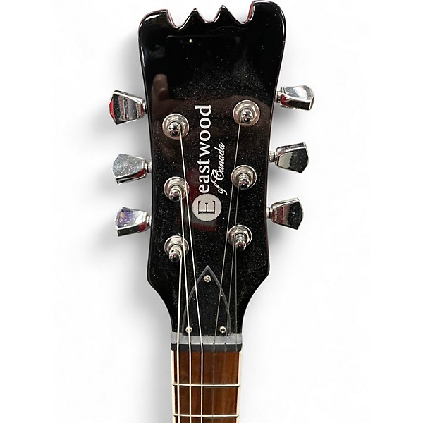 Used 2023 Eastwood Sidejack HB-1 Red Solid Body Electric Guitar