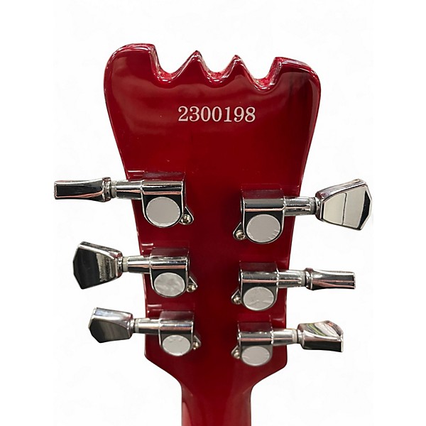 Used 2023 Eastwood Sidejack HB-1 Red Solid Body Electric Guitar