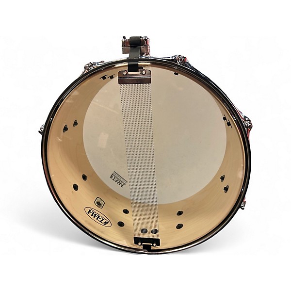 Used TAMA 14X6.5 Starclassic Snare Tiger Eye Drum