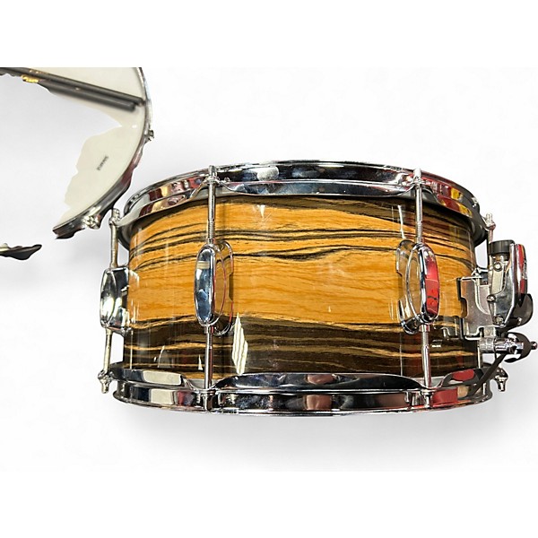 Used TAMA 14X6.5 Starclassic Snare Tiger Eye Drum