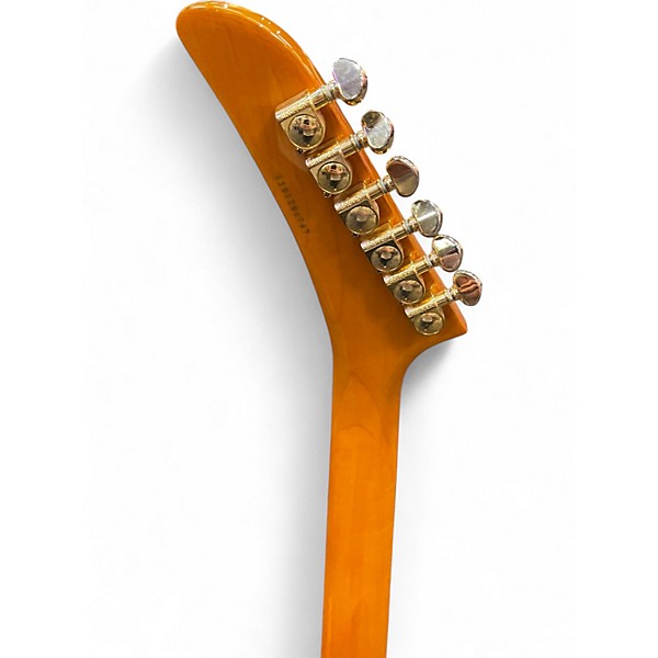 Used Epiphone Explorer Natural Solid Body Electric Guitar