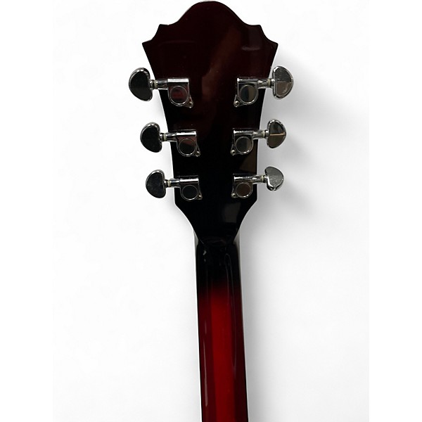 Used Ibanez AG85 ARTCORE Trans Red Hollow Body Electric Guitar