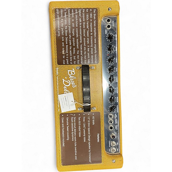 Used 2019 Fender Blues Deluxe Reissue 40W 1x12 Tube Guitar Combo Amp