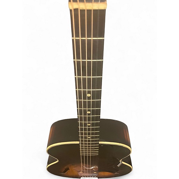 Vintage 1960s Harmony Broadway Vintage Sunburst Acoustic Guitar