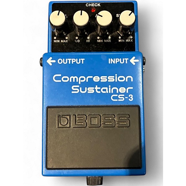 Used BOSS CS3 Compressor Sustainer Effect Pedal