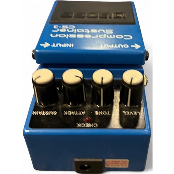 Used BOSS CS3 Compressor Sustainer Effect Pedal