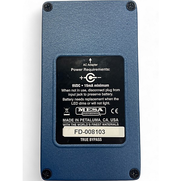 Used MESA/Boogie FLUX DRIVE Effect Pedal