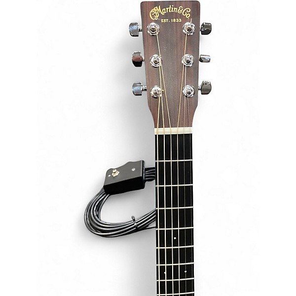 Used Martin DJR-10E Sapele Dreadnought Junior Natural Acoustic Guitar