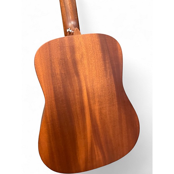 Used Martin DJR-10E Sapele Dreadnought Junior Natural Acoustic Guitar