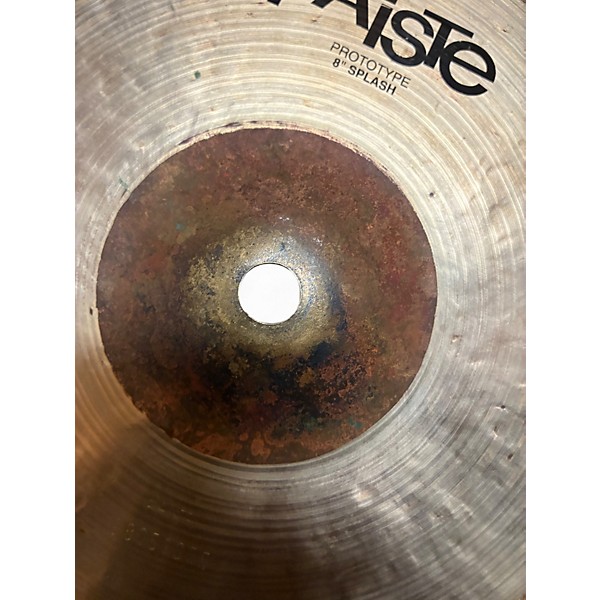 Used Paiste 8in 2K2 Prototype Splash Cymbal