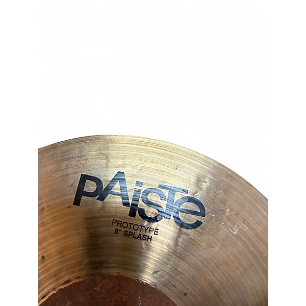 Used Paiste 8in 2K2 Prototype Splash Cymbal